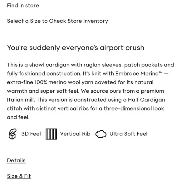 Wilfred Free Travel cardigan 🍂🍁 - Picture 5 of 9